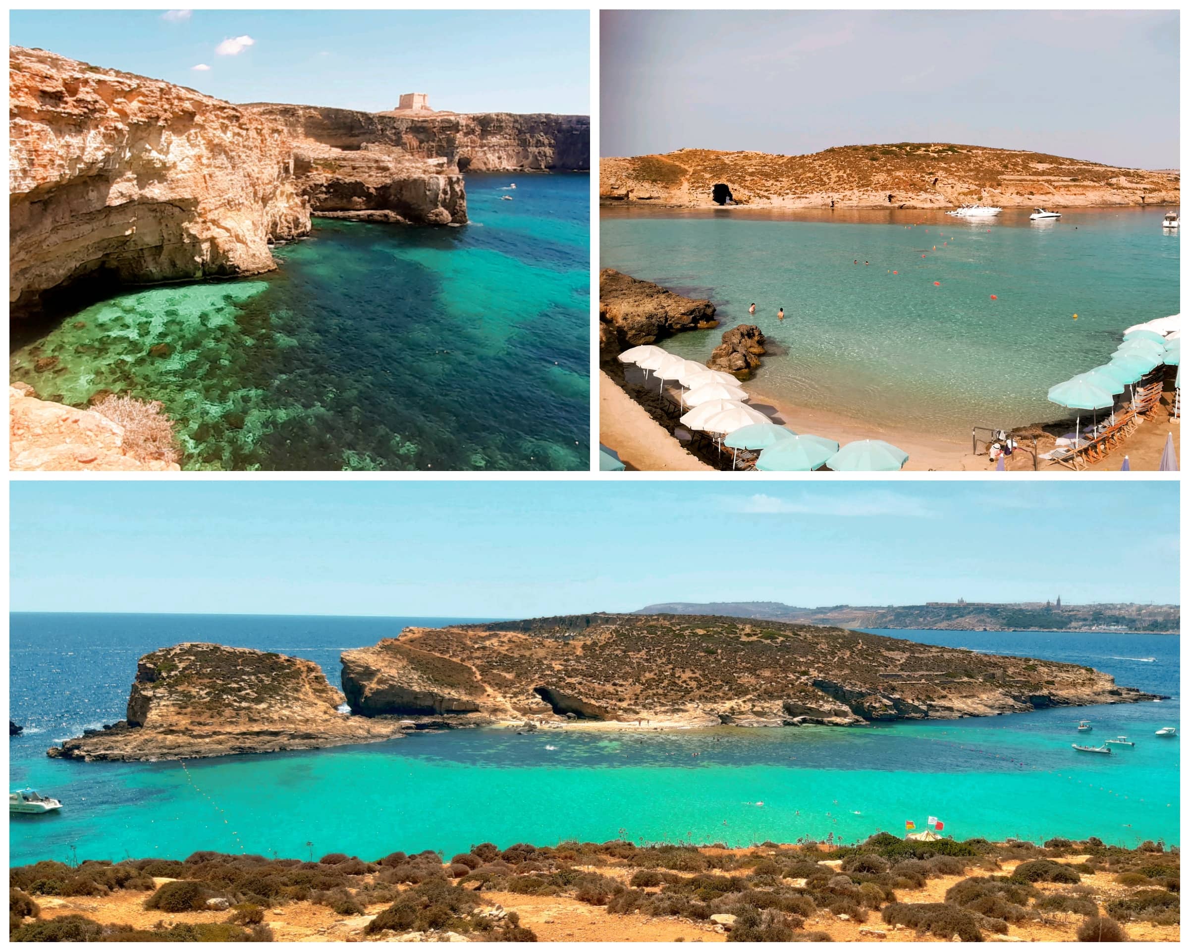 Séjour à Malte - visiter Comino, le Blue Lagoon et ses eaux turquoise