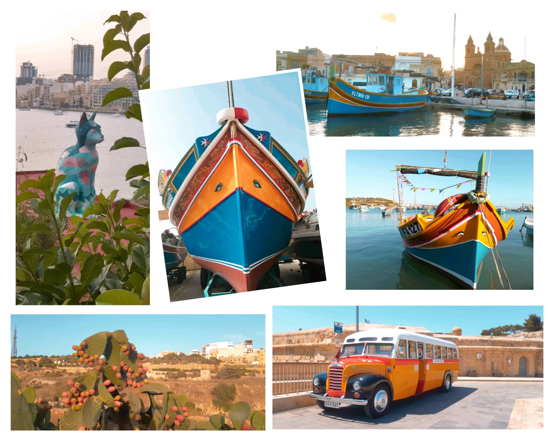 Voyage à Malte : Sliema, Marsaxlokk