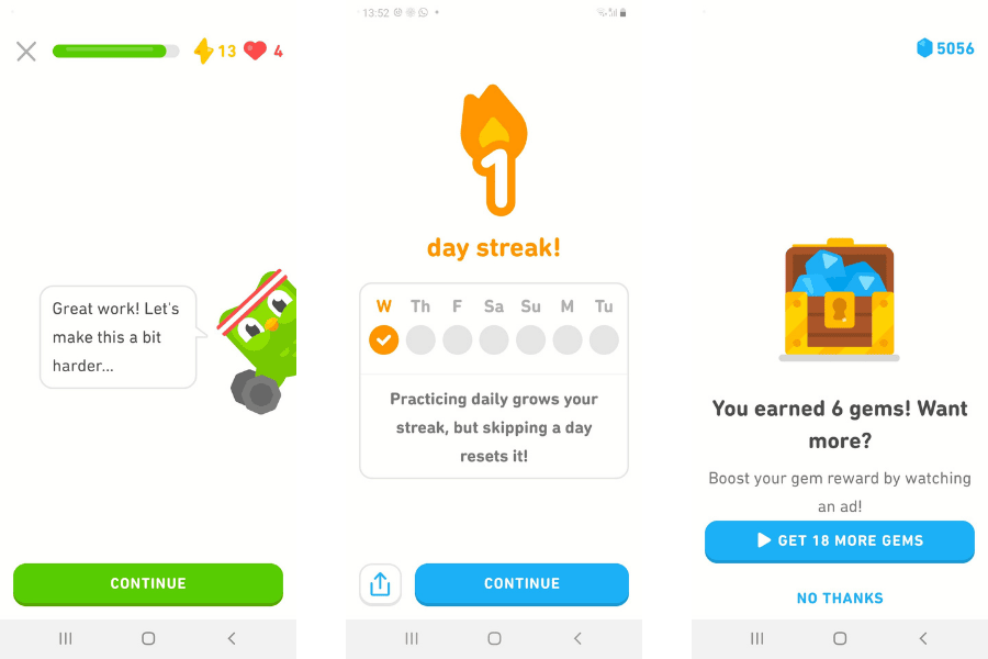 Duolingo, a motivating app that can become stressful