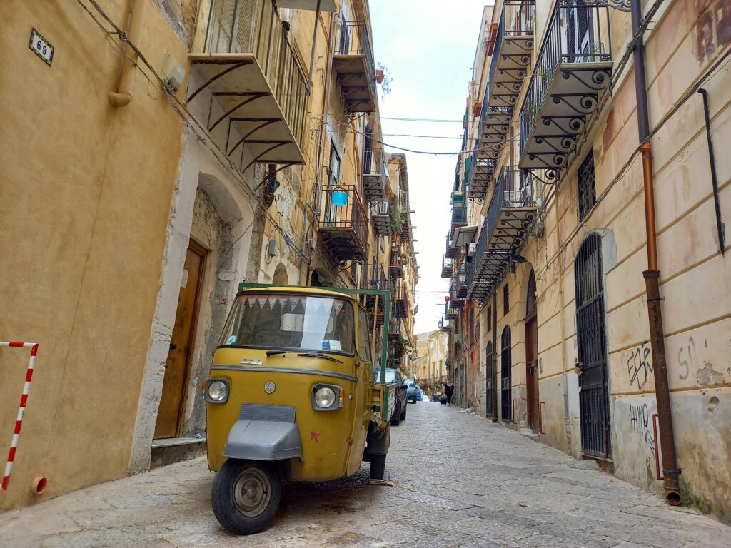 Getting around Palermo by tuk-tuk