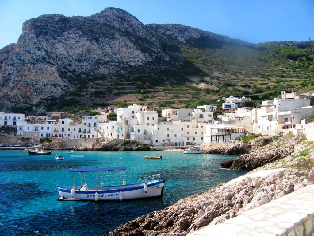 Aegadian Islands, Levanzo, off Trapani, Sicily