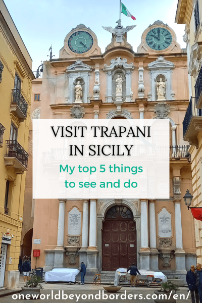Trapani Sicily things to see and do - Pinterest pin